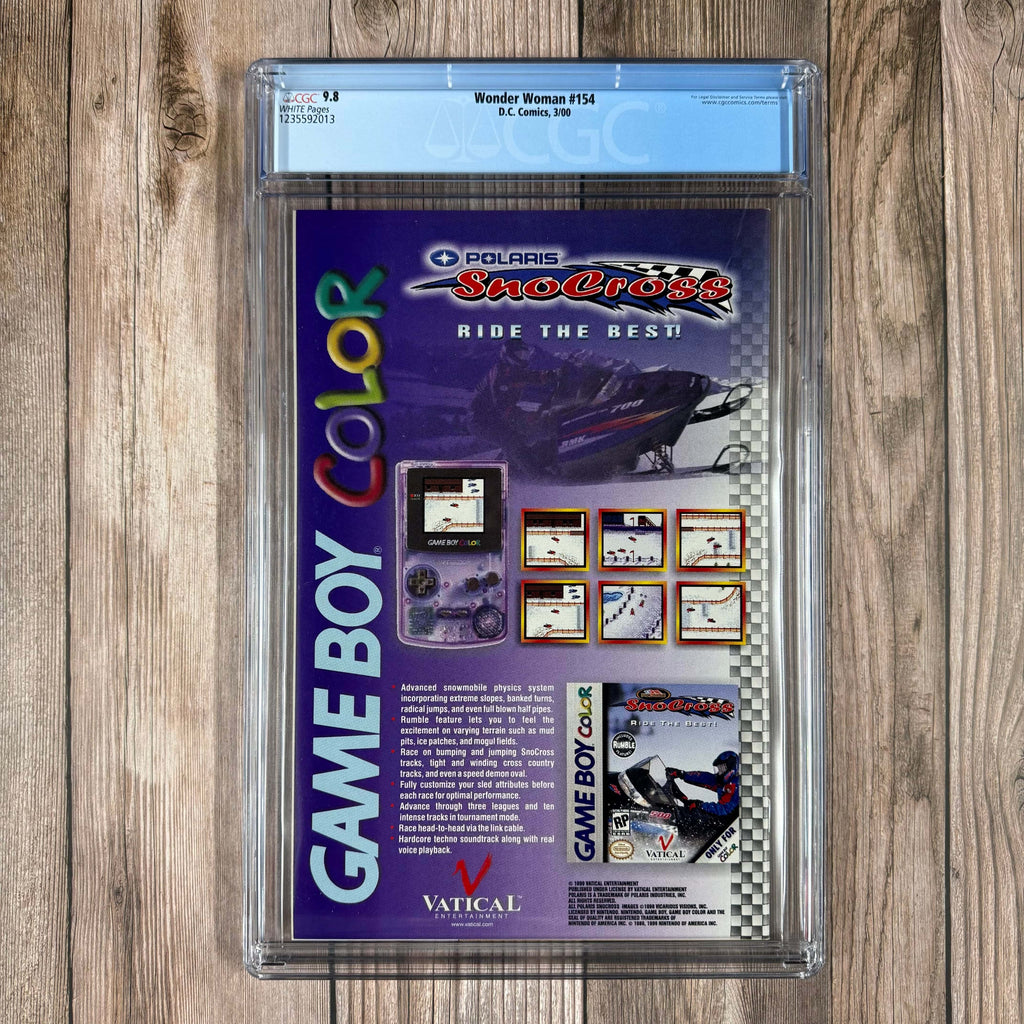 Bry's Comics Wonder Woman #154 CGC 9.8 WP Cover Art by Adam Hughes