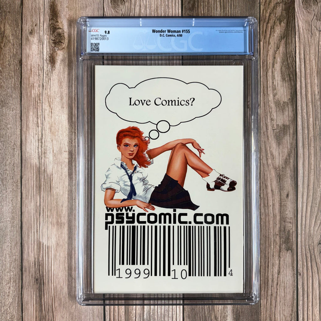 Bry's Comics Wonder Woman #155 CGC 9.8 WP Cover Art by Adam Hughes