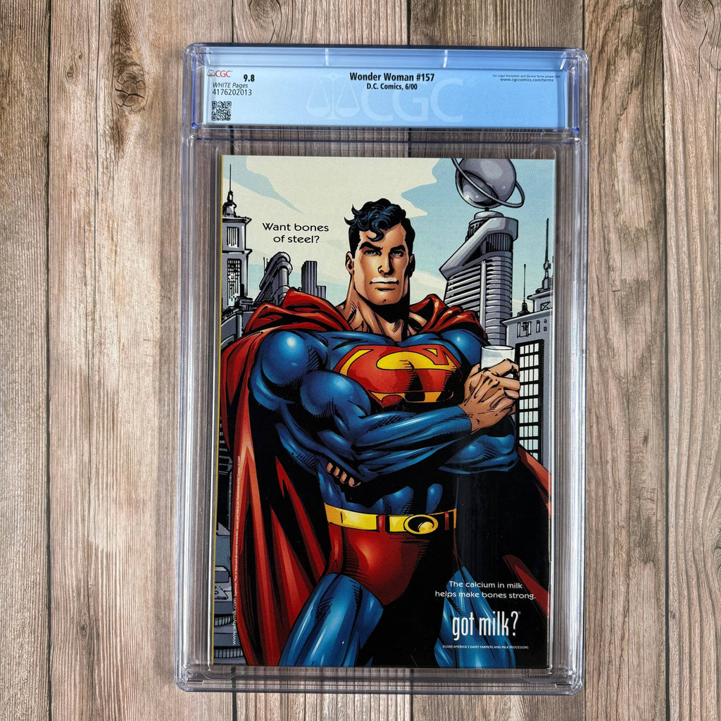 Bry's Comics Wonder Woman #157 CGC 9.8 WP Cover Art by Adam Hughes