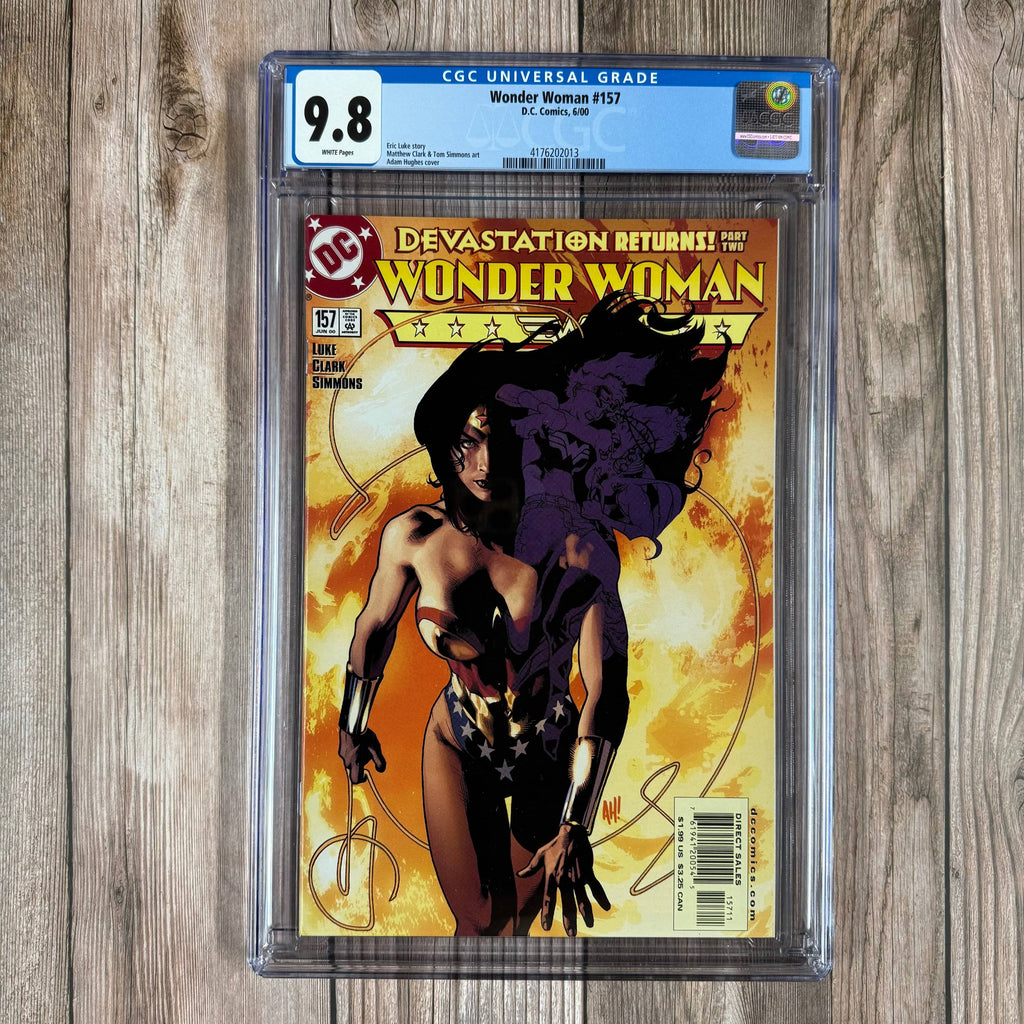 Bry's Comics Wonder Woman #157 CGC 9.8 WP Cover Art by Adam Hughes