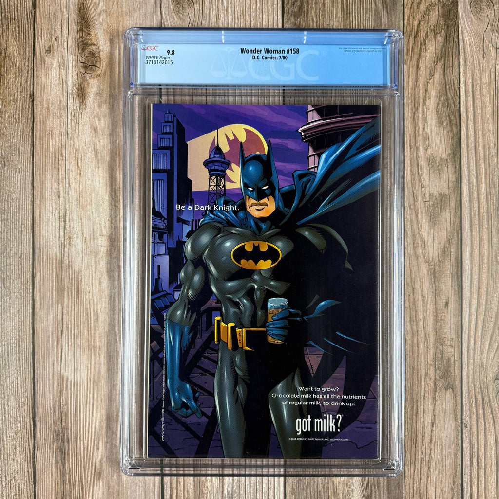 Bry's Comics Wonder Woman #158 CGC 9.8 WP Cover Art by Adam Hughes