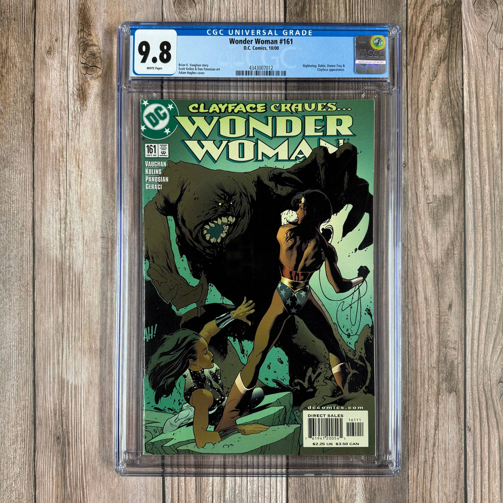 Bry's Comics Wonder Woman #161 CGC 9.8 WP Cover Art by Adam Hughes