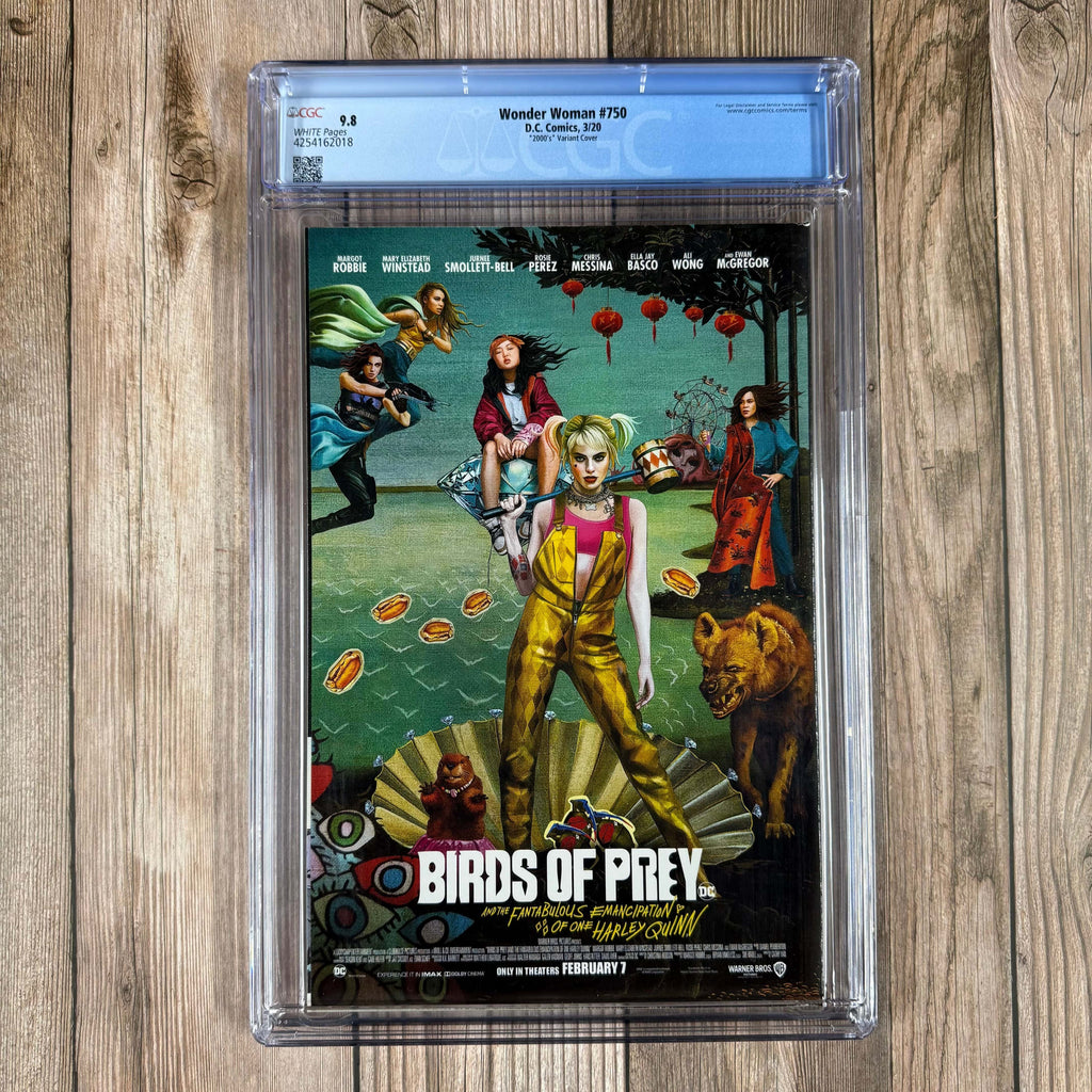 Bry's Comics Wonder Woman #750 CGC 9.8 WP "2000's" Variant Cover by Adam Hughes (cert:2018)