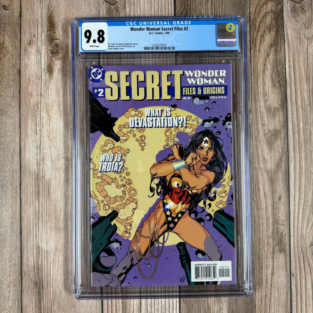 Bry's Comics Wonder Woman Secret Files #2 CGC 9.8 WP Origin of Devastation