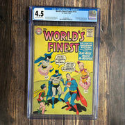 Bry's Comics * World's Finest Comics #113 CGC 4.5 1st appearance of Miss Arrowette