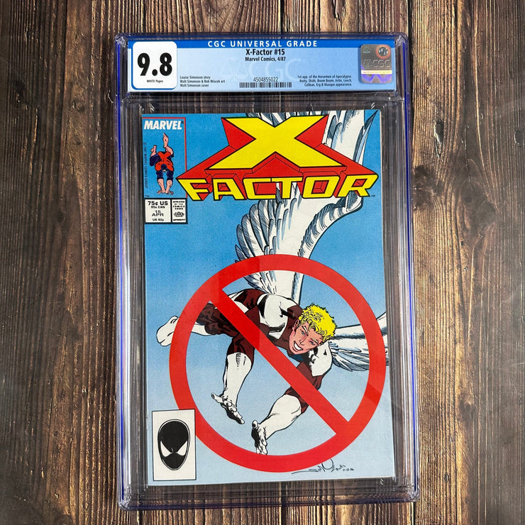 Bry's Comics X-Factor #15 CGC 9.8 WP 1st partial team app of the Horsemen of Apocalypse