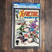 Bry's Comics X-Factor #5 CGC 9.8 WP 1st team appearance of the Alliance Of Evil 1st cameo of Apocalypse