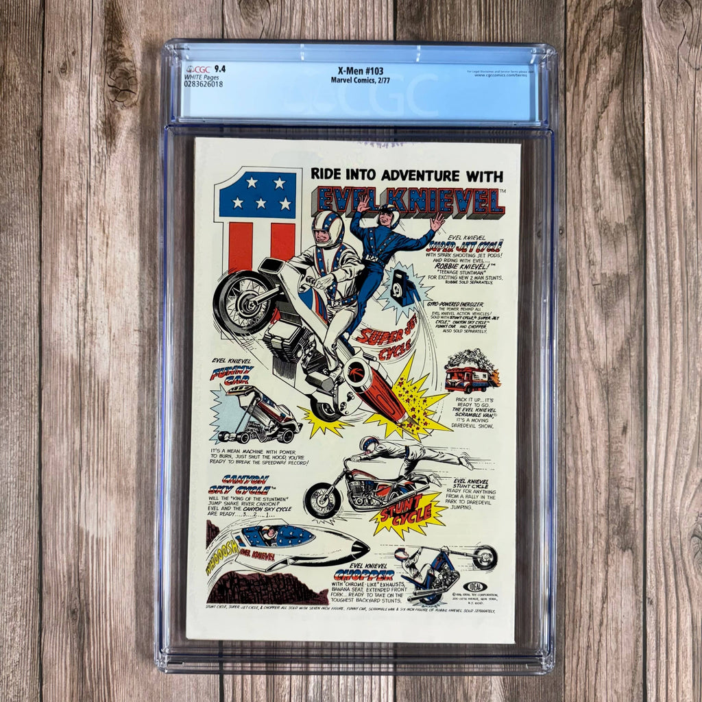 Bry's Comics X-Men #103 CGC 9.4 WP Wolverine's first name revealed as 'Logan', 1st cameo appearance of D'Ken Neramani *