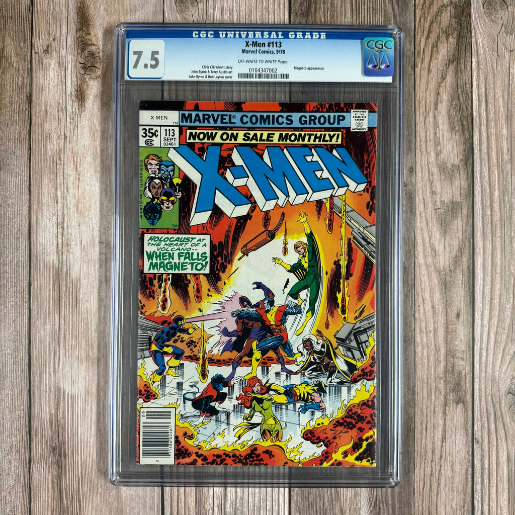 Bry's Comics X-Men #113 CGC 7.5 Cover by John Byrne & Bob Layton