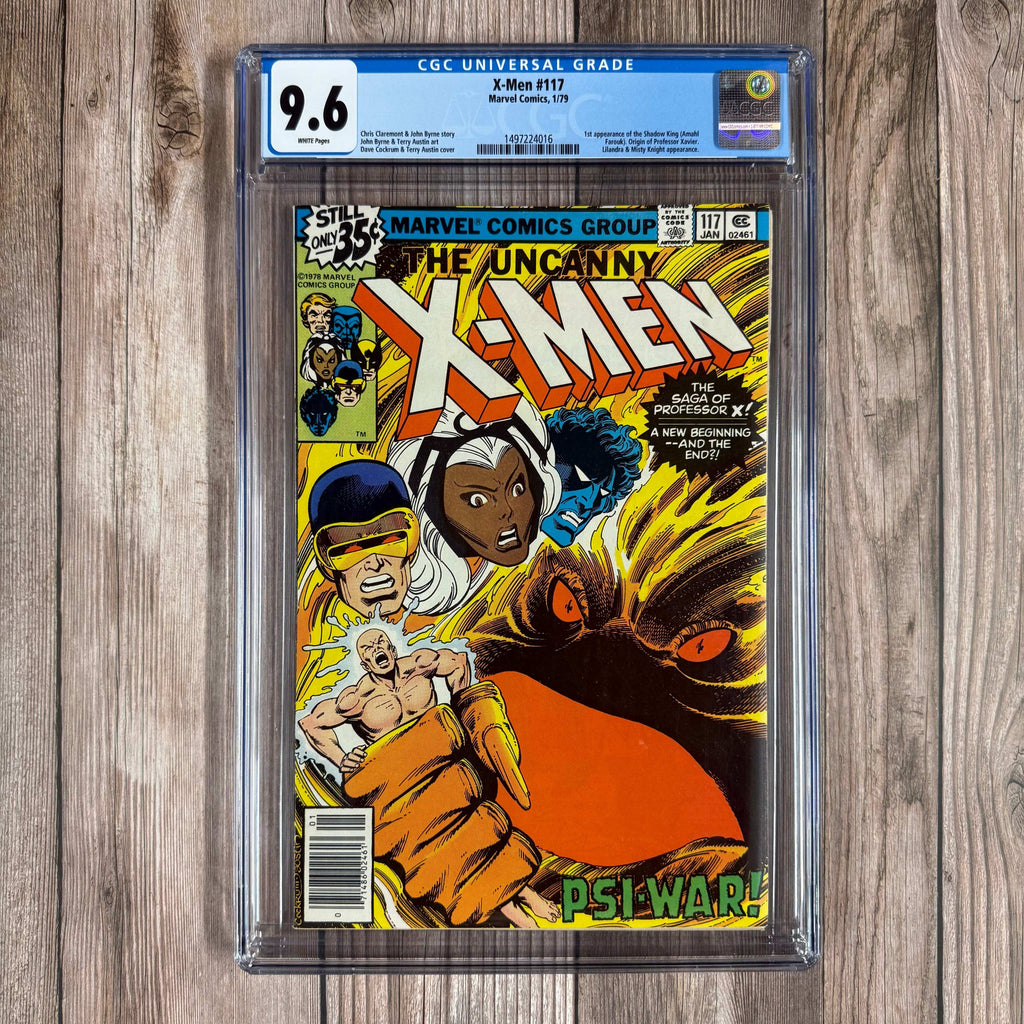 Bry's Comics X-Men #117 CGC 9.6 WP 1st appearance of the Shadow King (Amahl Farouk), Origin of Professor X