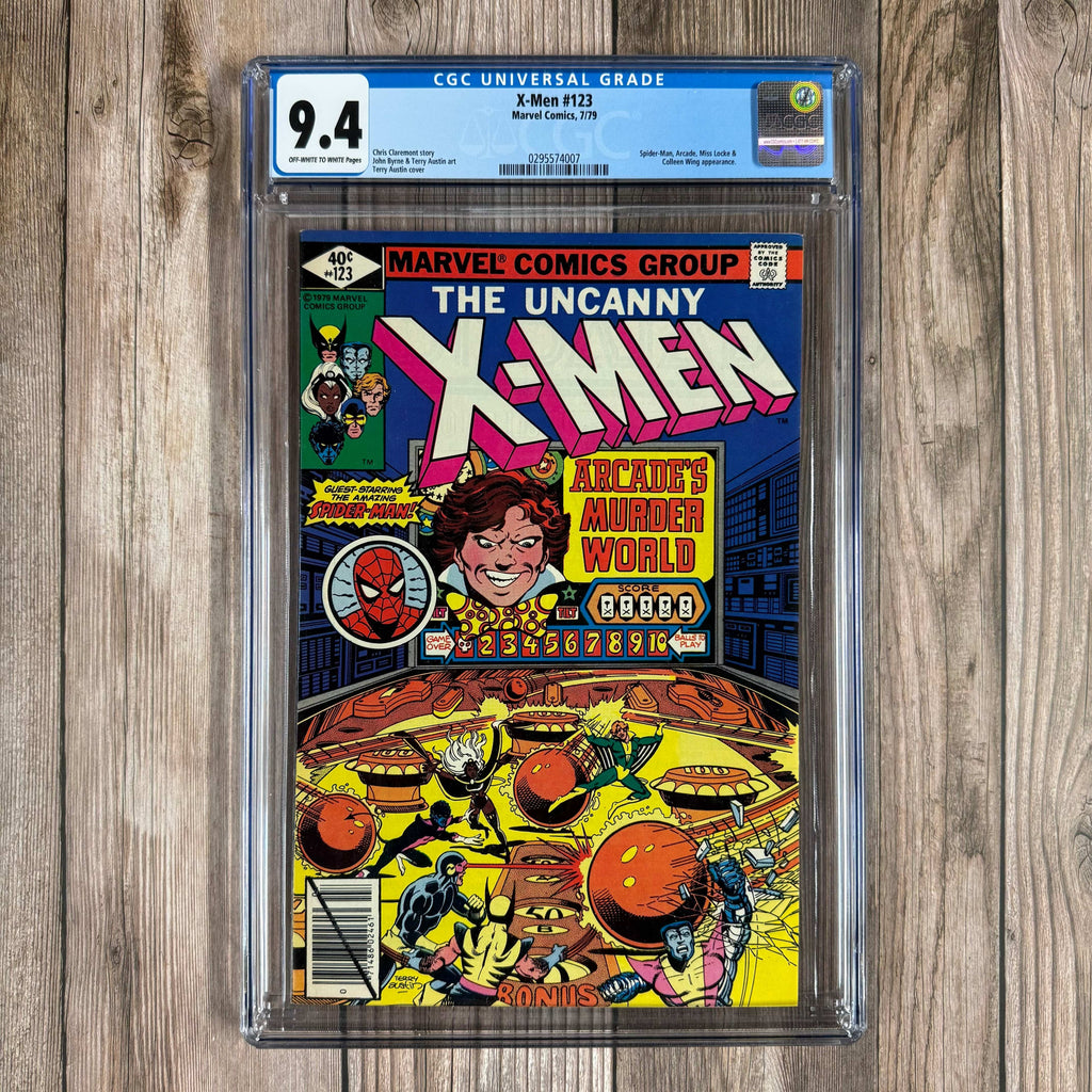 Bry's Comics X-Men #123 CGC 9.4 Storm's nipple is exposed in a panel where she is blow-drying her hair