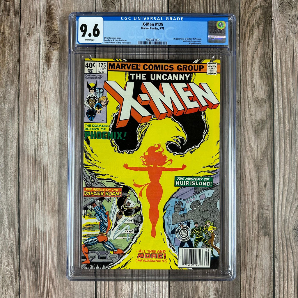 Bry's Comics X-Men #125 CGC 9.6 WP 1st cameo appearance of Mutant X (Proteus)