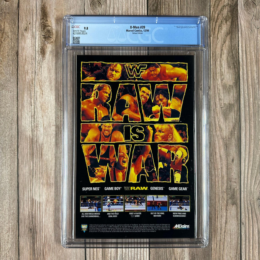 Bry's Comics X-Men #39 CGC 9.8 WP Deluxe Edition,  Legion given purpose to heal mutant-human rift
