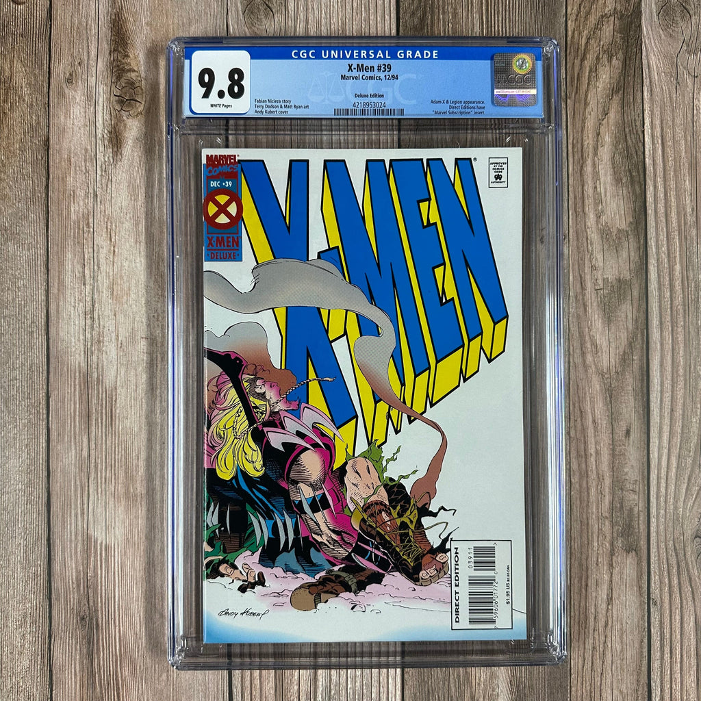 Bry's Comics X-Men #39 CGC 9.8 WP Deluxe Edition,  Legion given purpose to heal mutant-human rift
