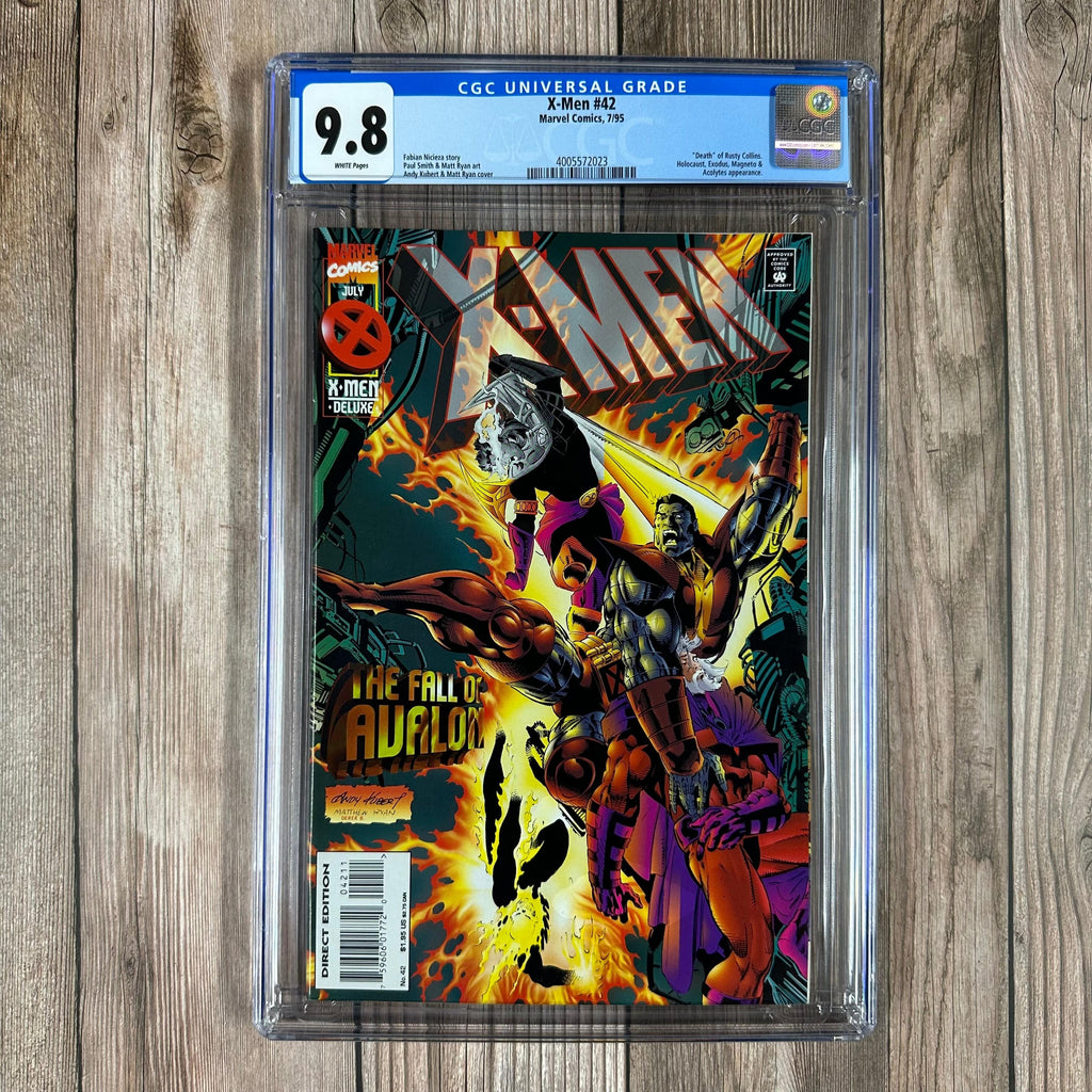 Bry's Comics X-Men #42 CGC 9.8 WP Death of Rusty Collins