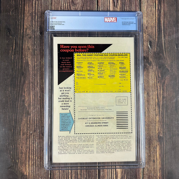 Bry's Comics X-Men #94 CGC 8.5 Custom Label, 2nd team appearance of the new X-Men, 2nd appearance of Storm, Nightcrawler, Colossus, and Thunderbird, 4th appearance of Wolverine, 1st appearance of Dragonfly