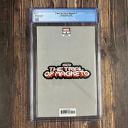 Bry's Comics X-Men the Trial of Magneto #1 CGC 9.8 1:100 Virgin Variant cover art by Artgerm